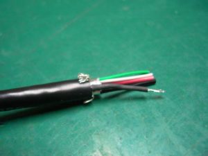 USB端子をコネクターに付け替え_配線作業